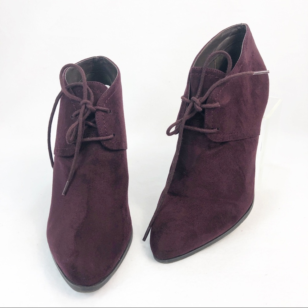 Franco Sarto Size 9 Ankle Lace Bootie